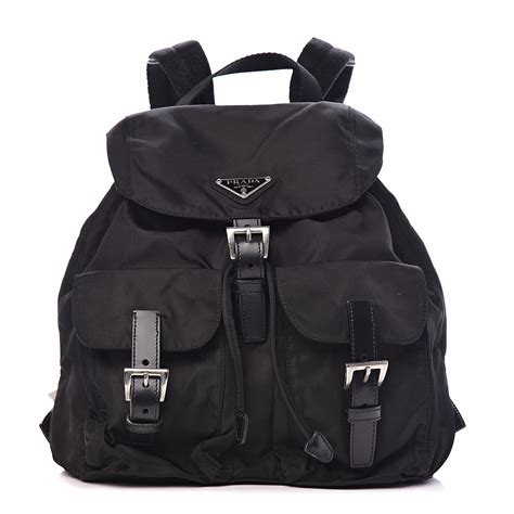 prada new vela small sling backpack|prada tessuto nylon backpack.